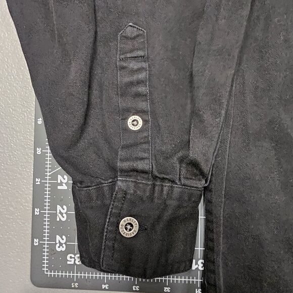 Vintage Harley Davidson Shirt XXL Embroidered Biker 90s Mechanic Racing Retro - Picture 5 of 13